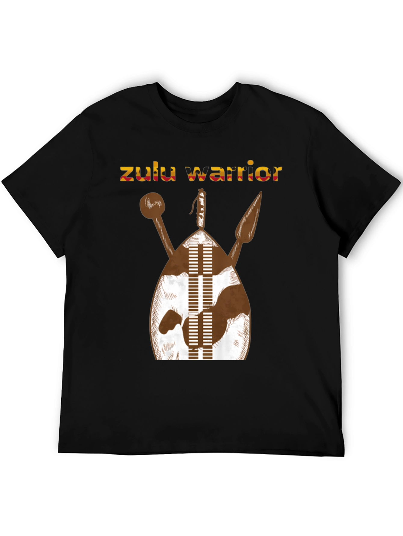 Zulu Warrior Graphic T-Shirt