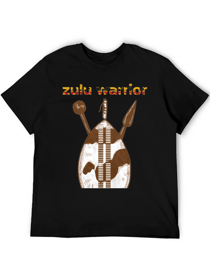 Zulu Warrior Graphic T-Shirt