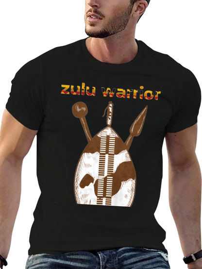 Zulu Warrior Graphic T-Shirt