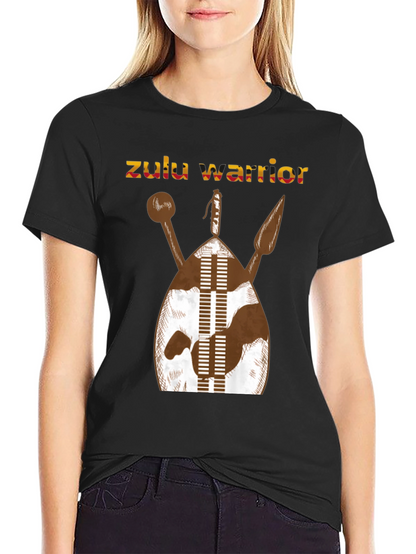 Zulu Warrior Graphic T-Shirt
