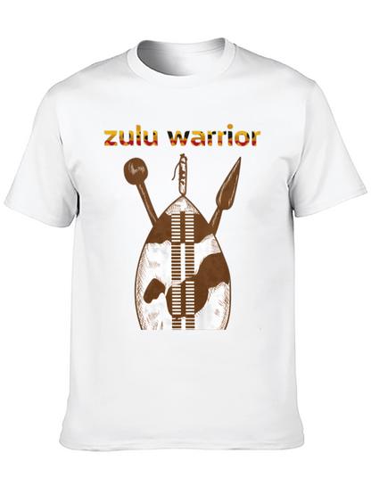 Zulu Warrior Graphic T-Shirt