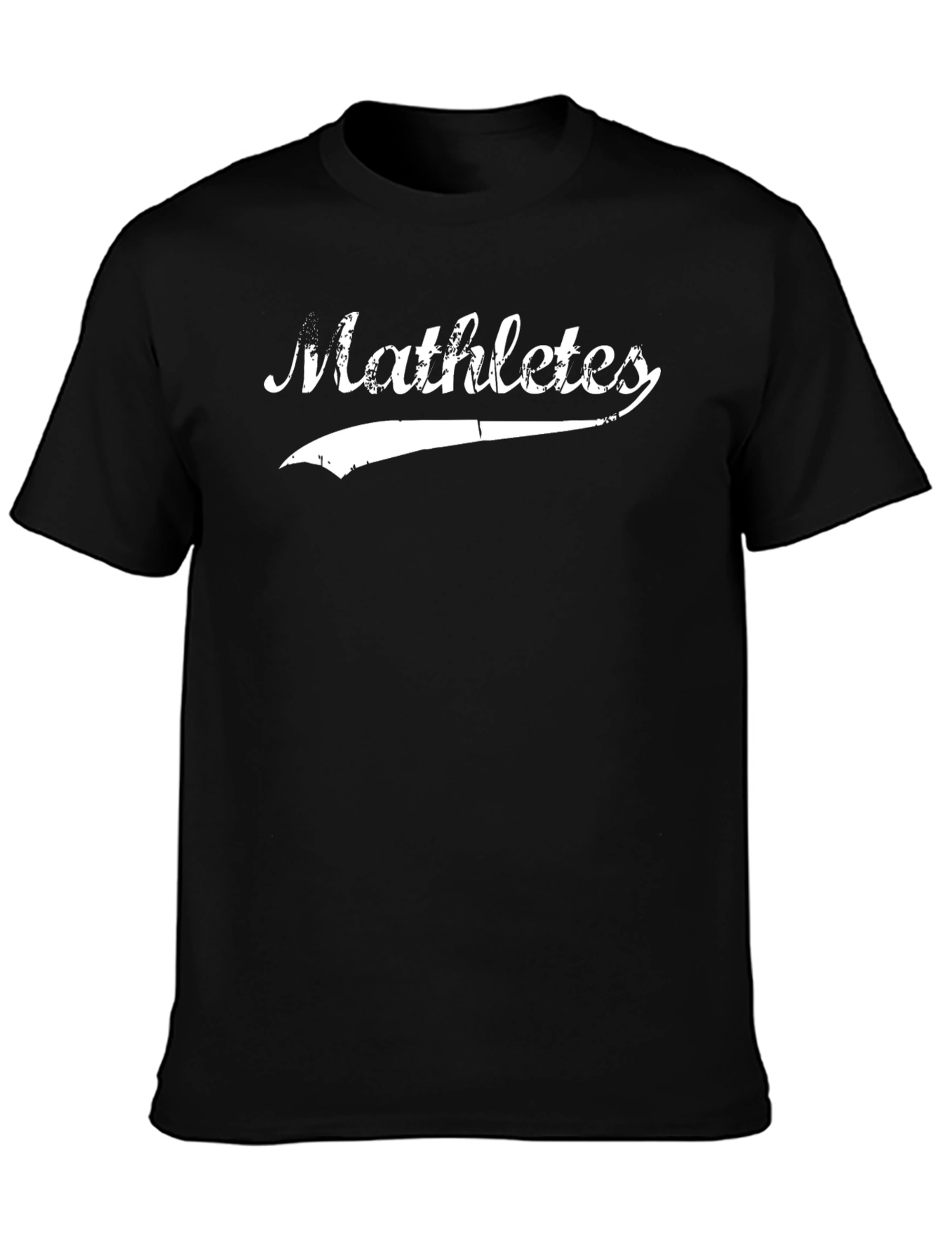 Mathletes T-Shirt - Black Cotton Blend