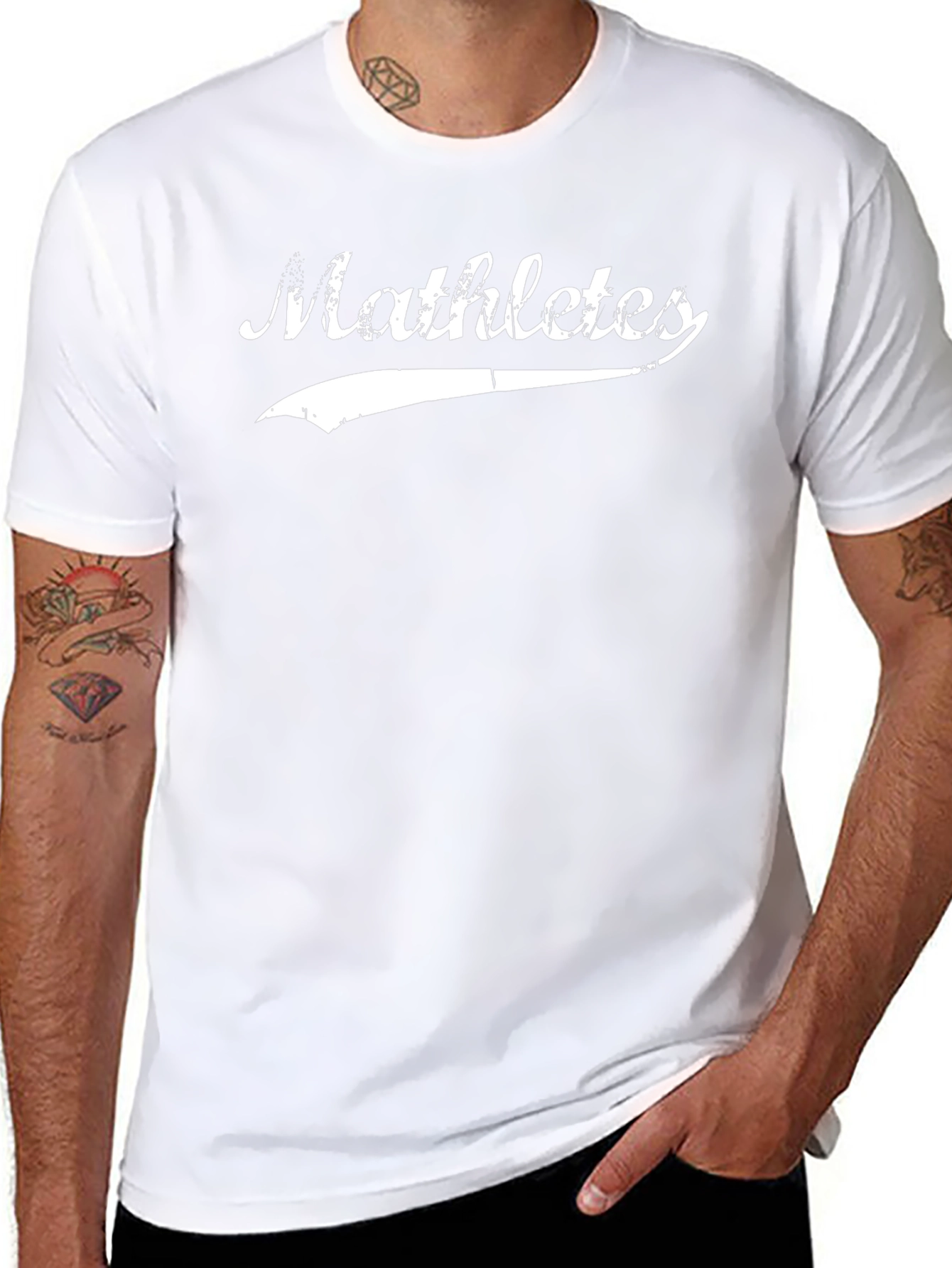 Mathletes T-Shirt - Black Cotton Blend