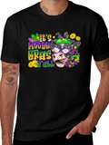 Moody Gras YAll Cow T-Shirt