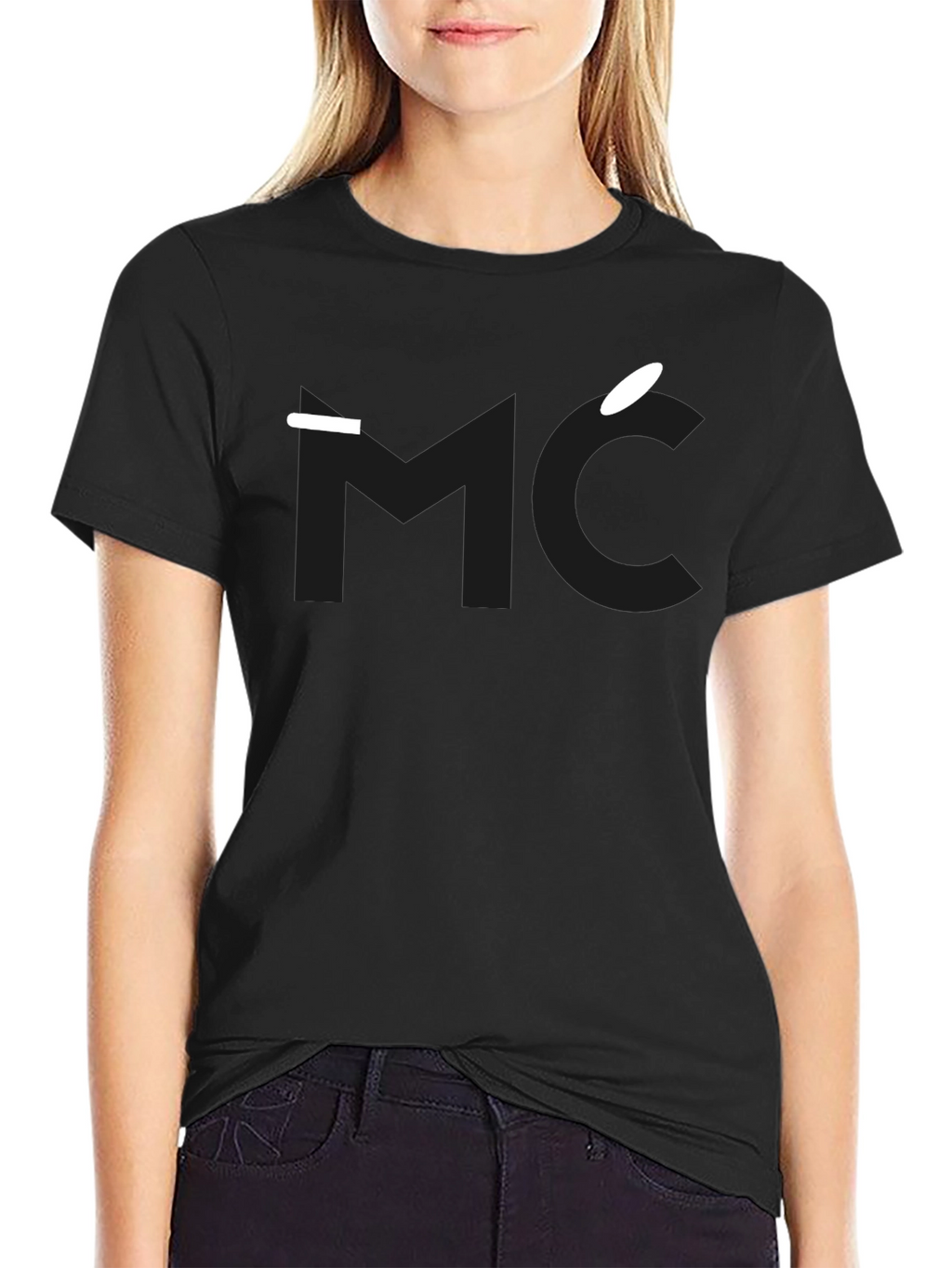 Cool Graphic Tee - Casual Black T-Shirt