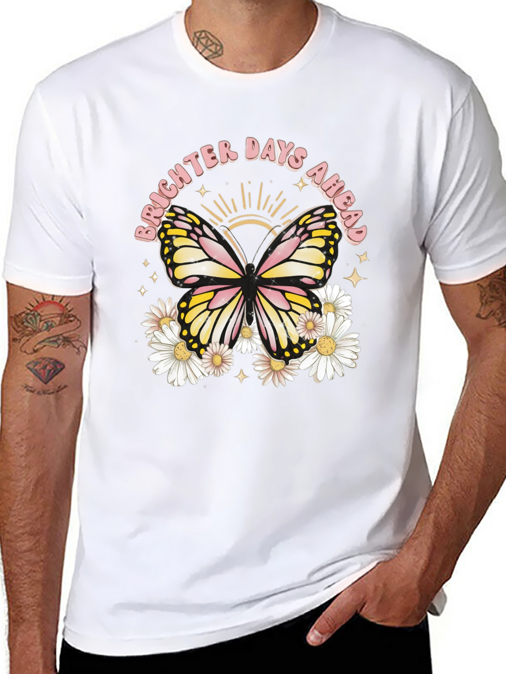 Brighter Days Ahead Butterfly T-Shirt