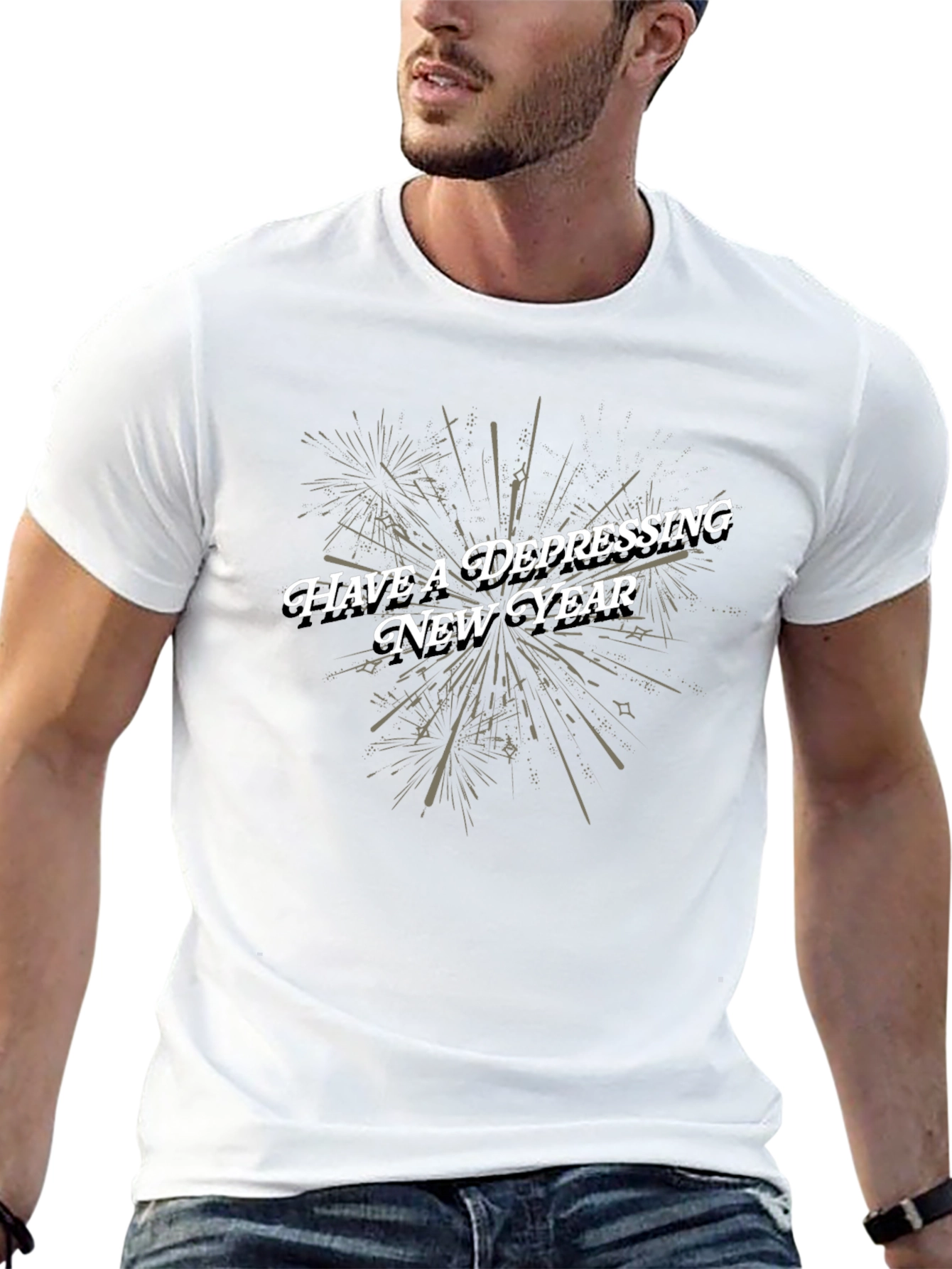 Have a Depressing New Year Graphic Tee