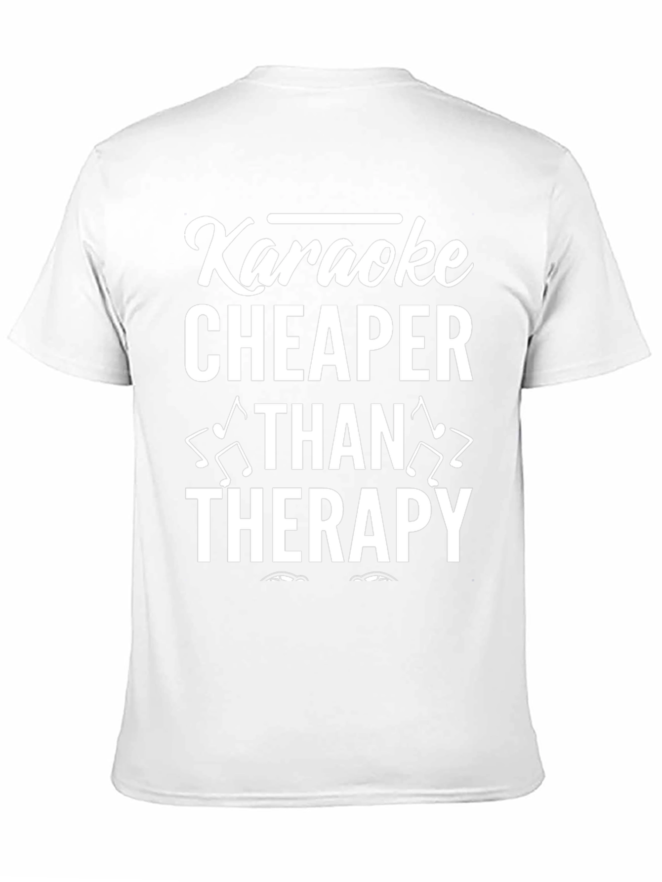 Karaoke Cheaper Than Therapy Graphic T-Shirt