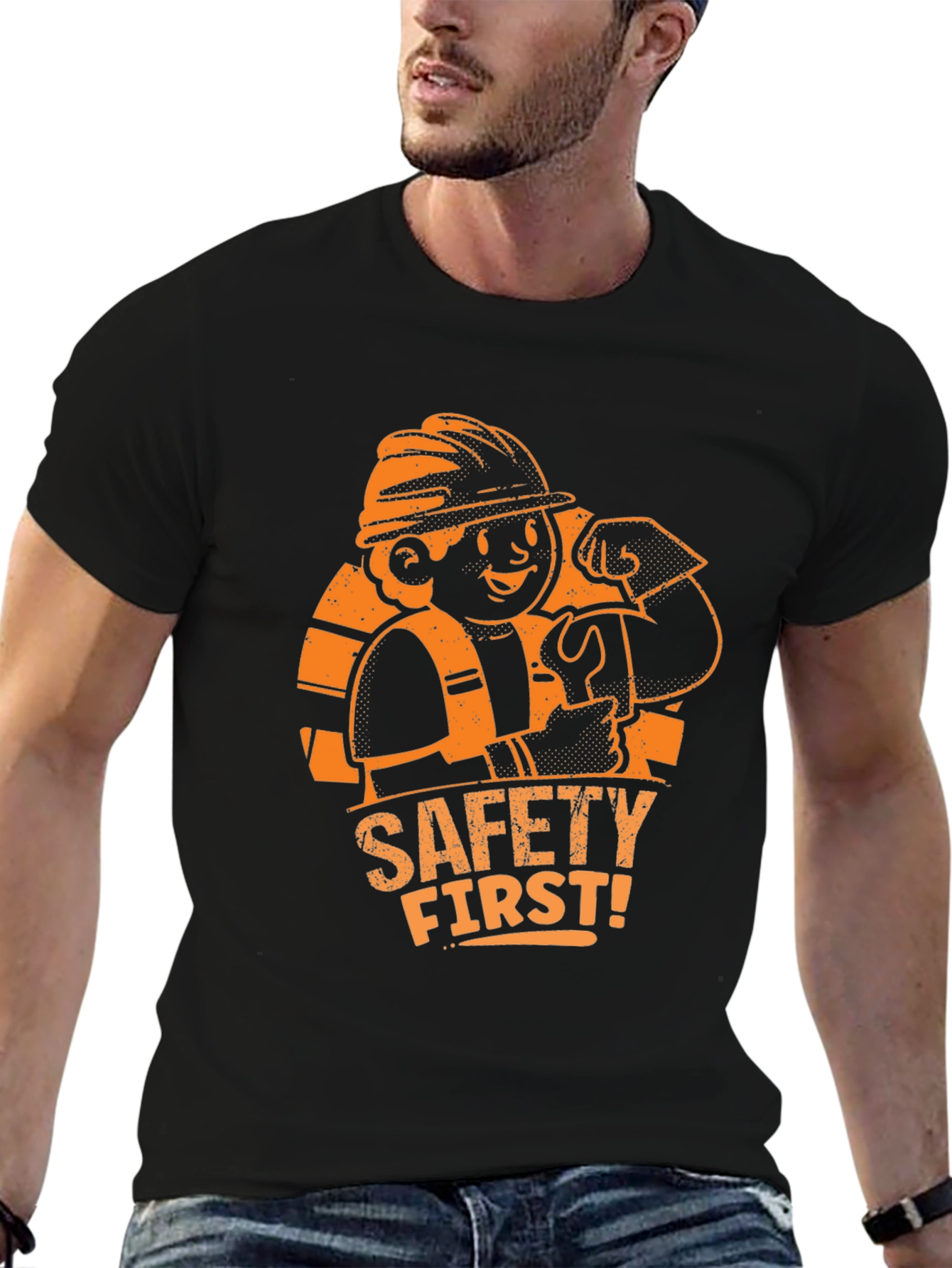 Safety First! Graphic T-Shirt
