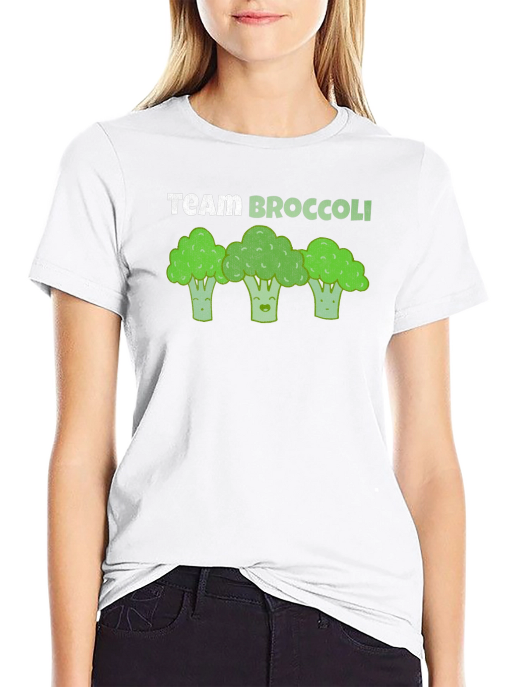 Team Broccoli Graphic T-Shirt - Healthy Food Tee