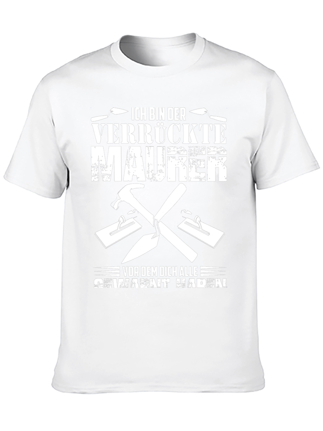 Funny Maurer T-Shirt - Crazy Bricklayer Gift