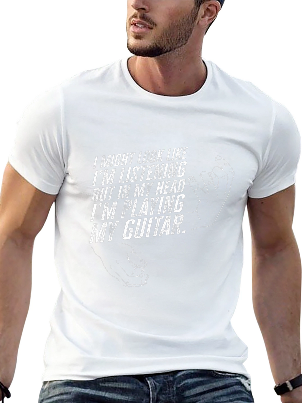 Guitar Player T-Shirt - Musician Gift