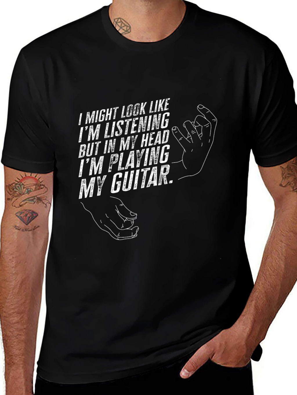 Guitar Player T-Shirt - Musician Gift
