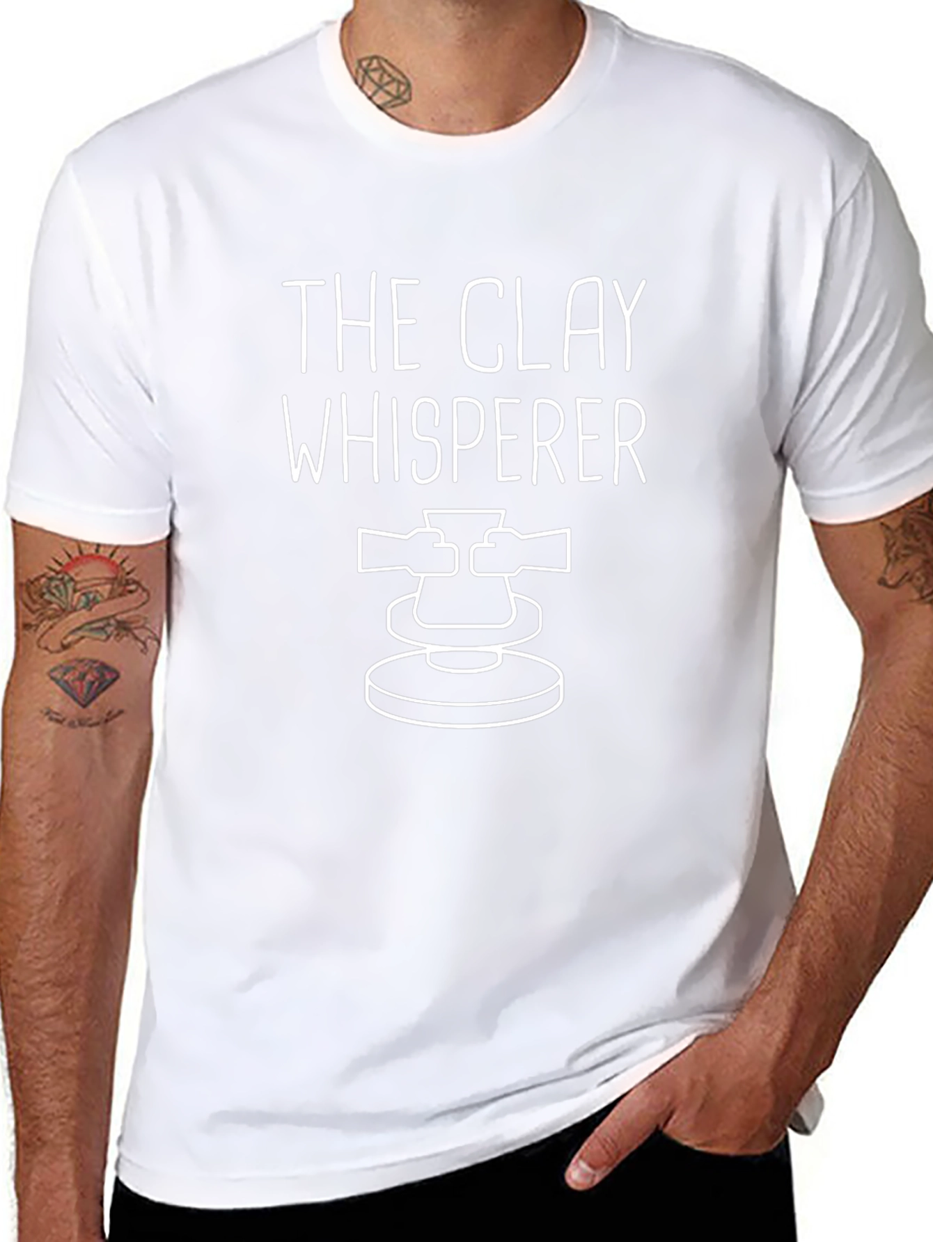 The Clay Whisperer Pottery T-Shirt