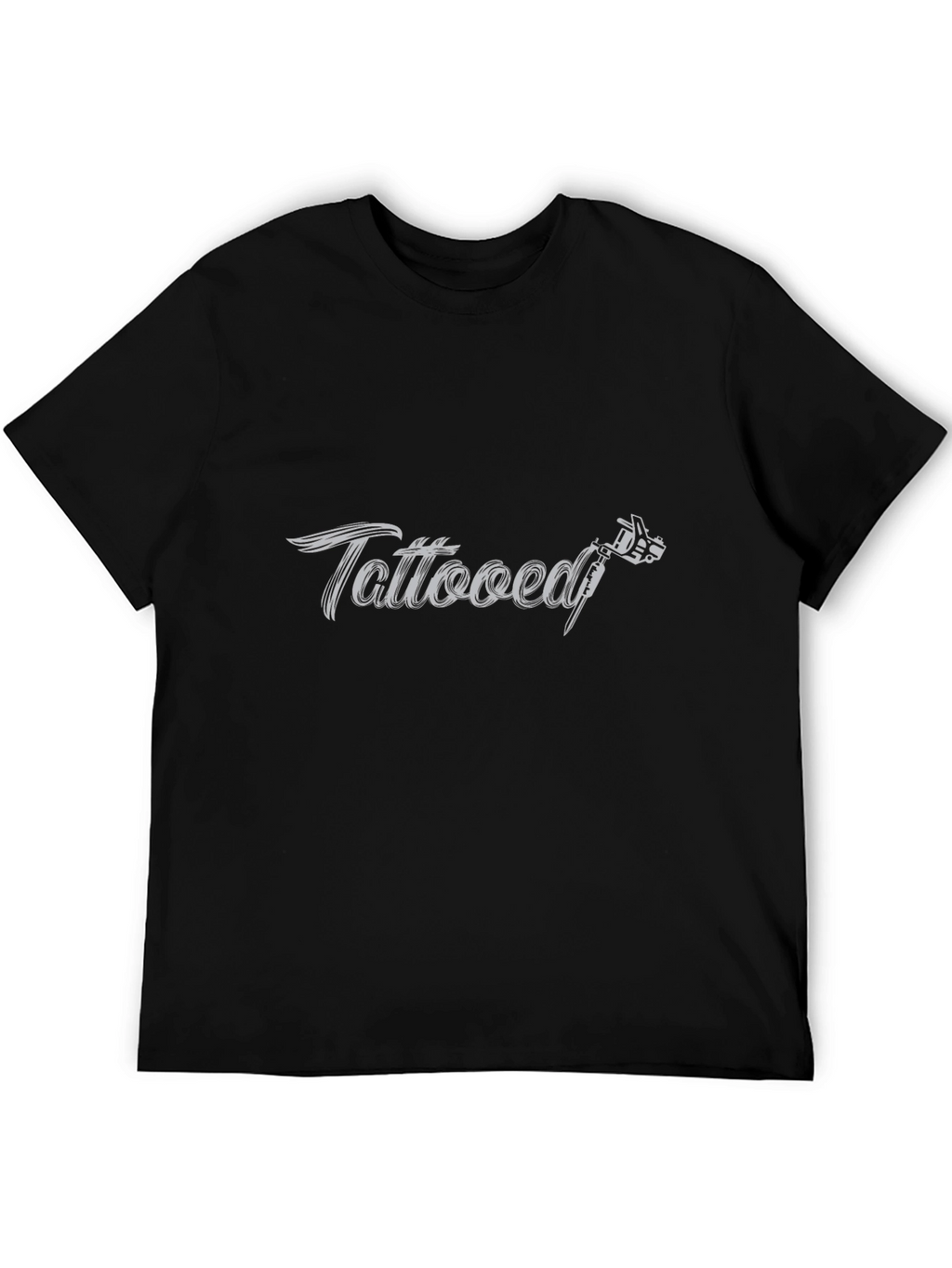 Tattooed Black Graphic Tee - Ink Lovers Style