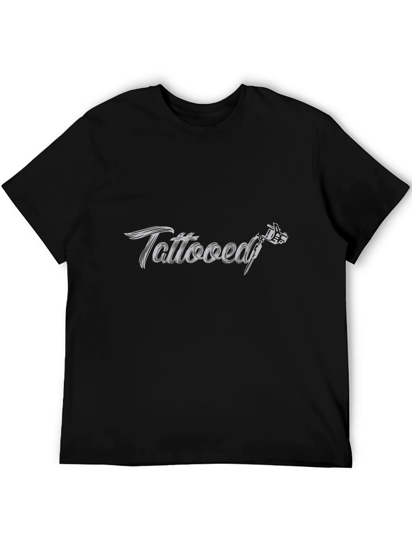 Tattooed Black Graphic Tee - Ink Lovers Style