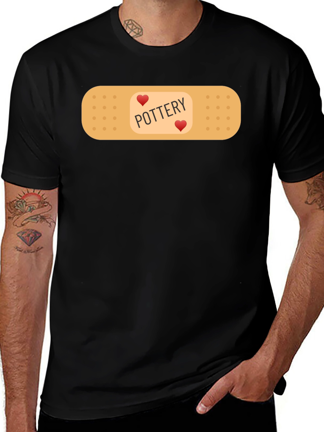 Pottery Love Bandage T-Shirt - Comfort & Style