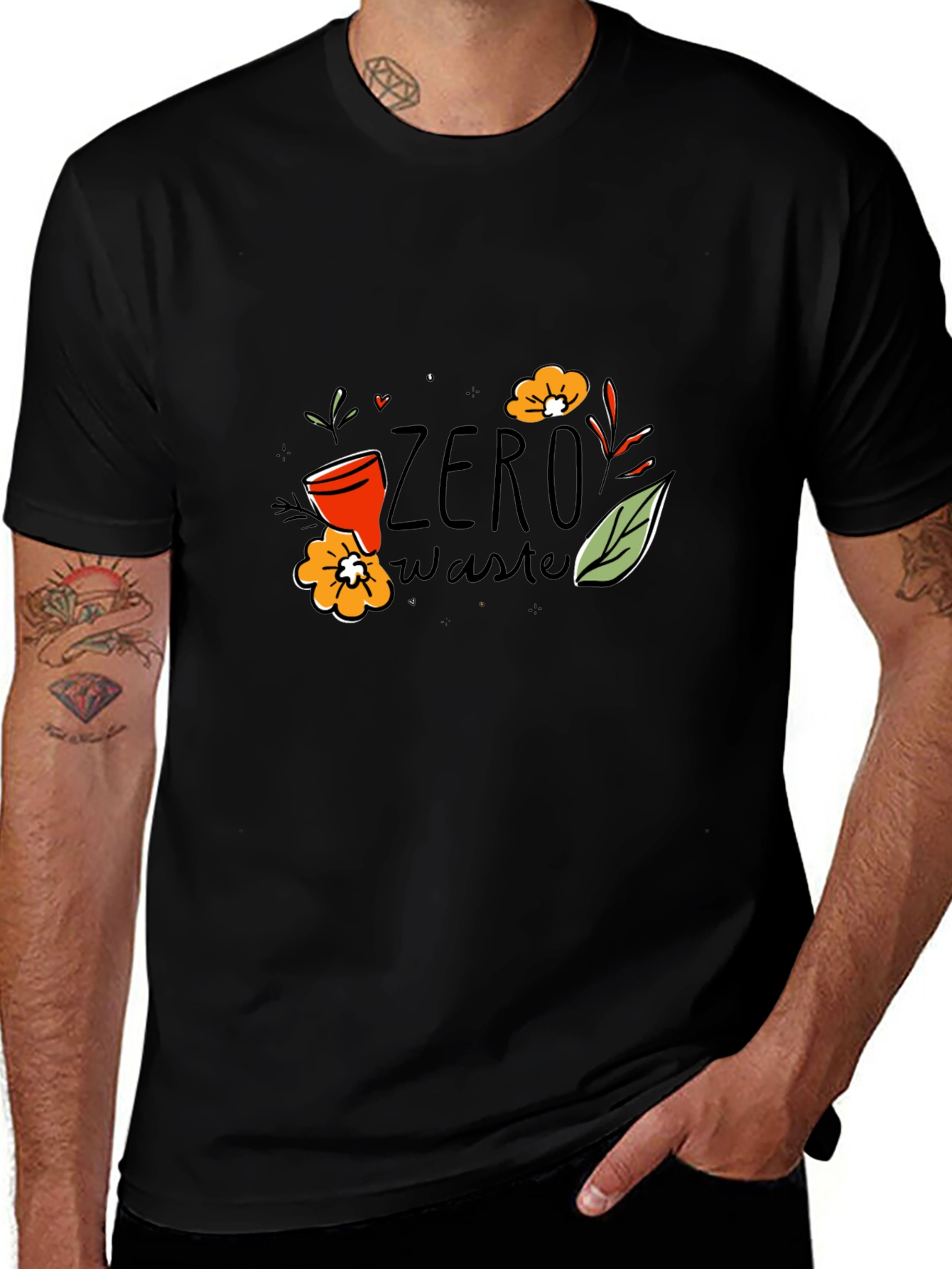 Eco-Friendly Zero Waste Graphic Tee