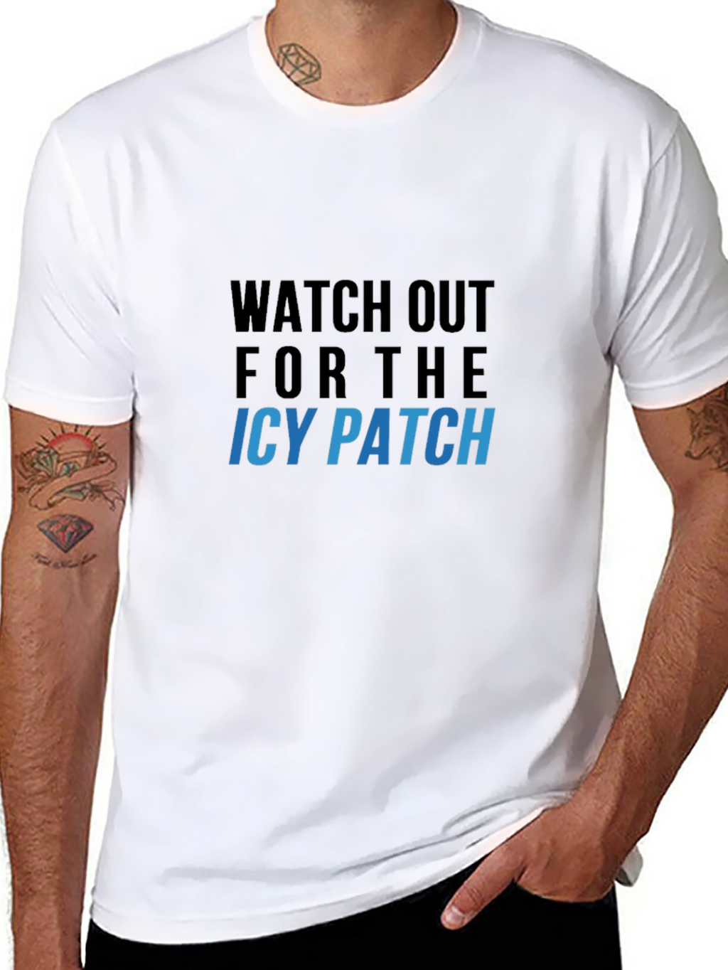 Watch Out For The Icy Patch Graphic Tee