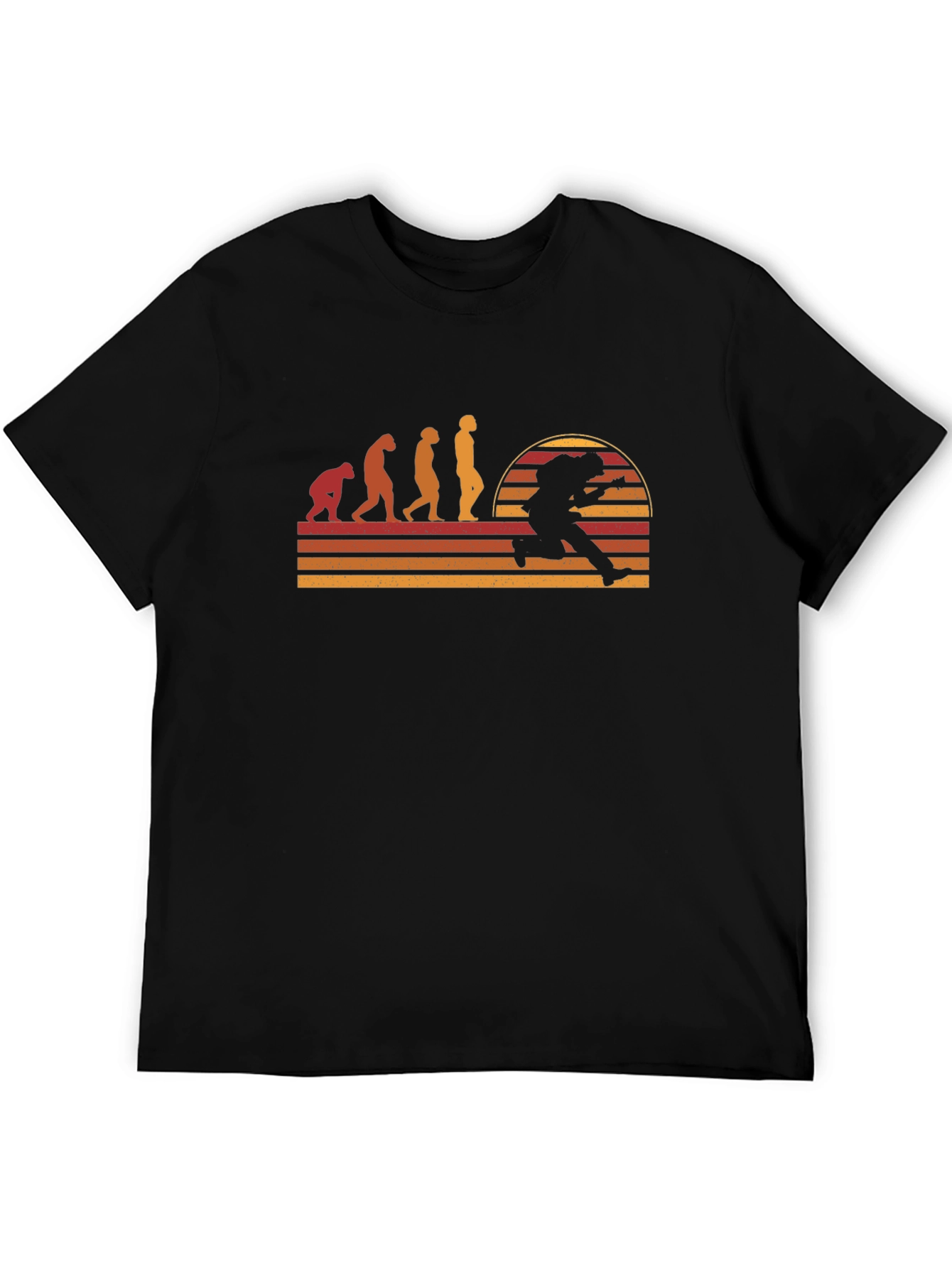 Evolution of Football T-Shirt - Retro Style