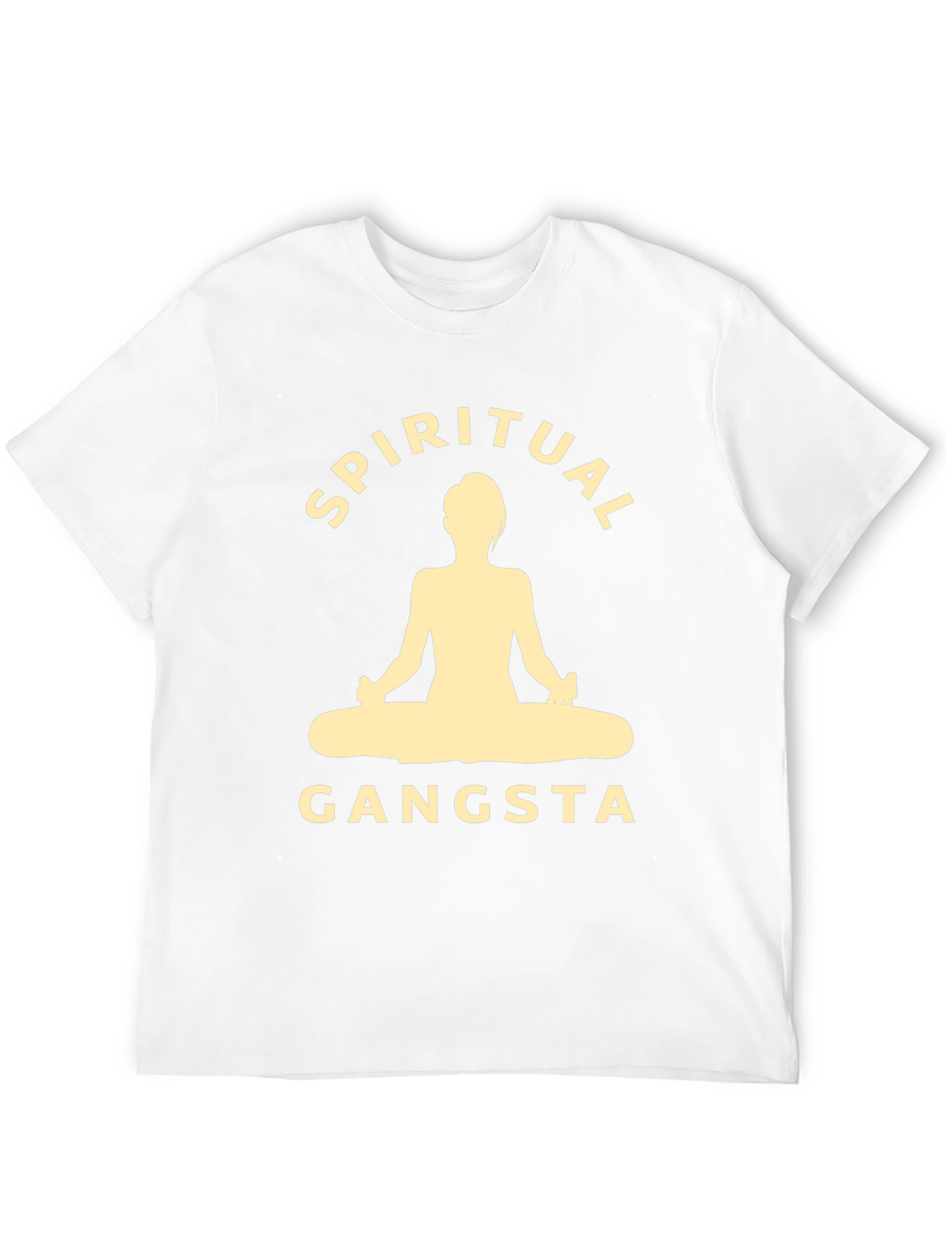 Spiritual Gangsta Black Graphic T-Shirt
