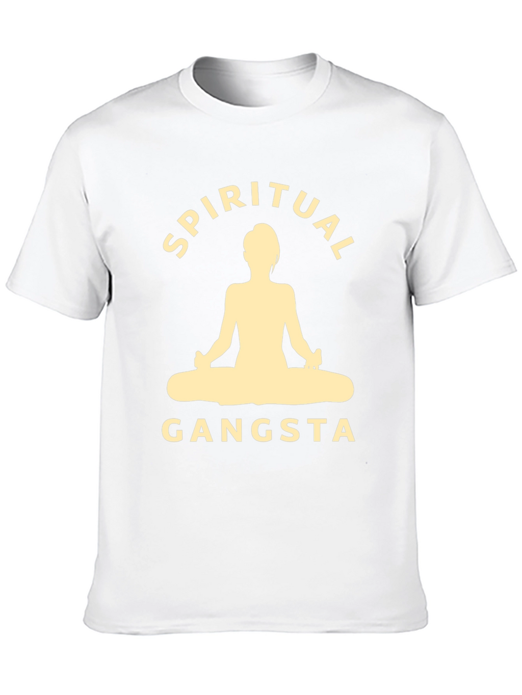 Spiritual Gangsta Black Graphic T-Shirt
