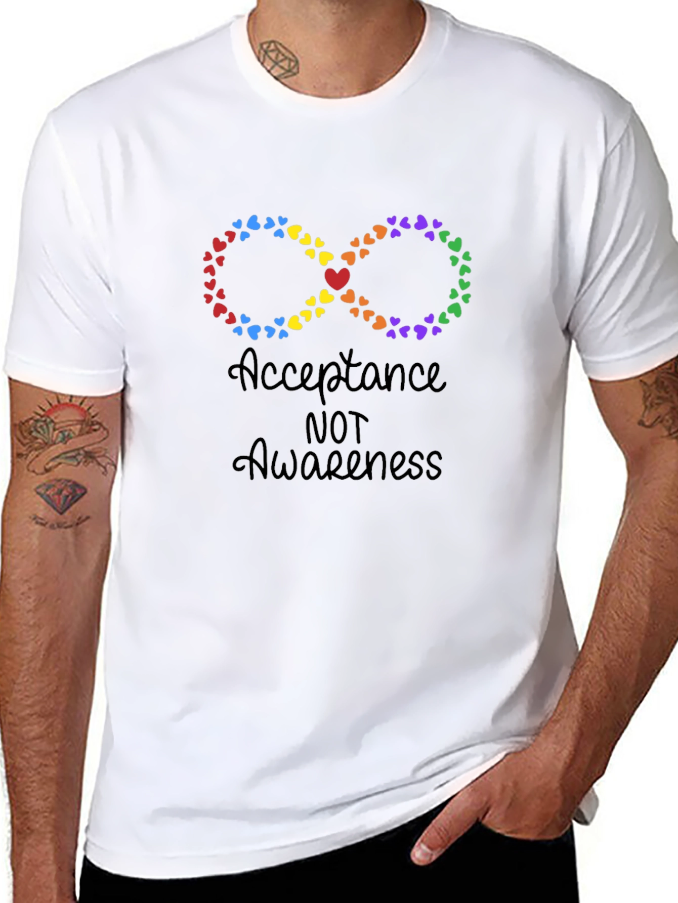 Acceptance NOT Awareness T-Shirt