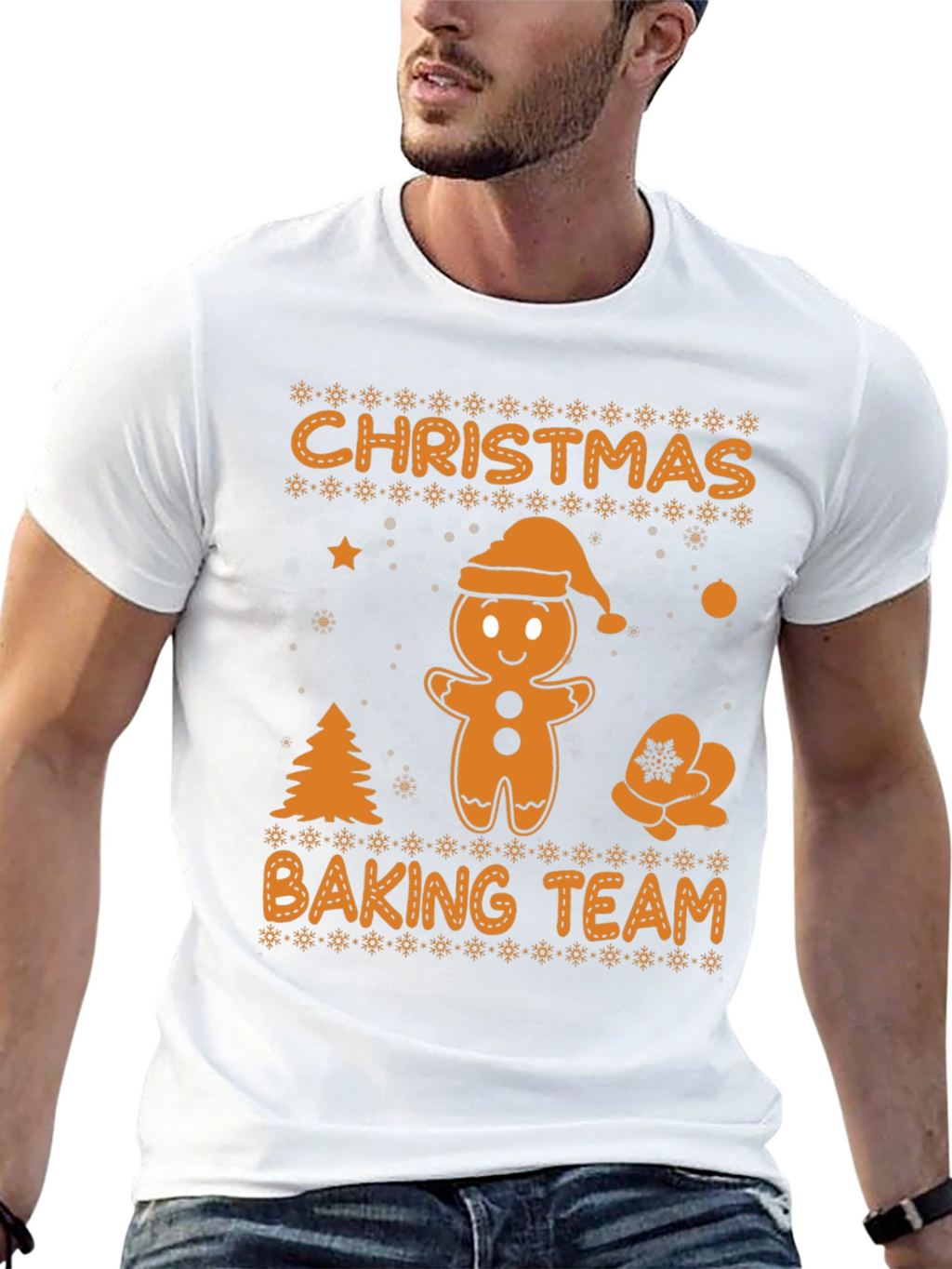 Christmas Baking Team Gingerbread T-Shirt