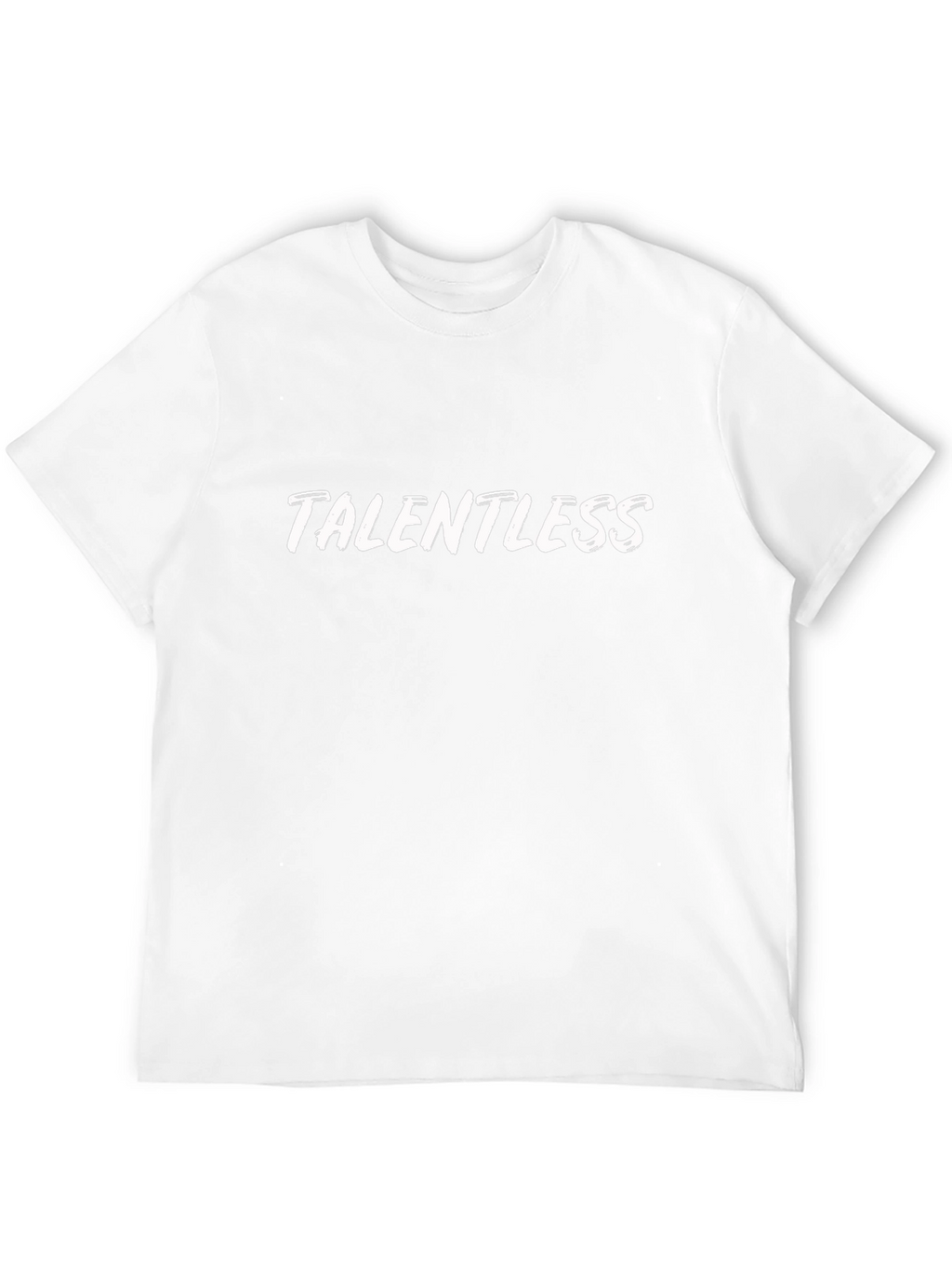 Talentless Graphic Tee - Black Cotton Casual T-Shirt